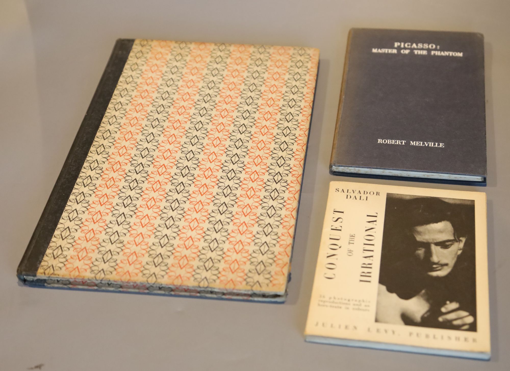 Dali, Salvador - Conquest of the Irrational, one of 1000 printed in English, with 35 plates, original wraps, Julien Levy, New York 1935